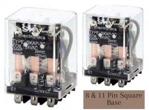 Comparing 8 Pin and 11 Pin Square Base Relays: Choosing the Right Fit for Your Project